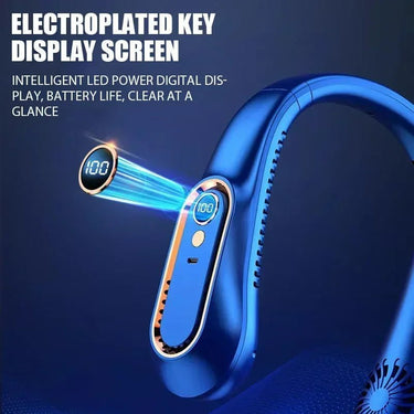 Bladeless USB Neck Fan - Stay Cool Anywhere - InspiredGrabs.com